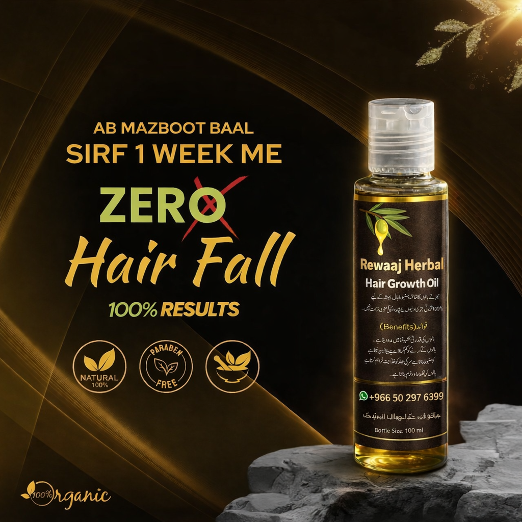 Rewaaj Herbal Oil | The Ultimate Botanical Fusion